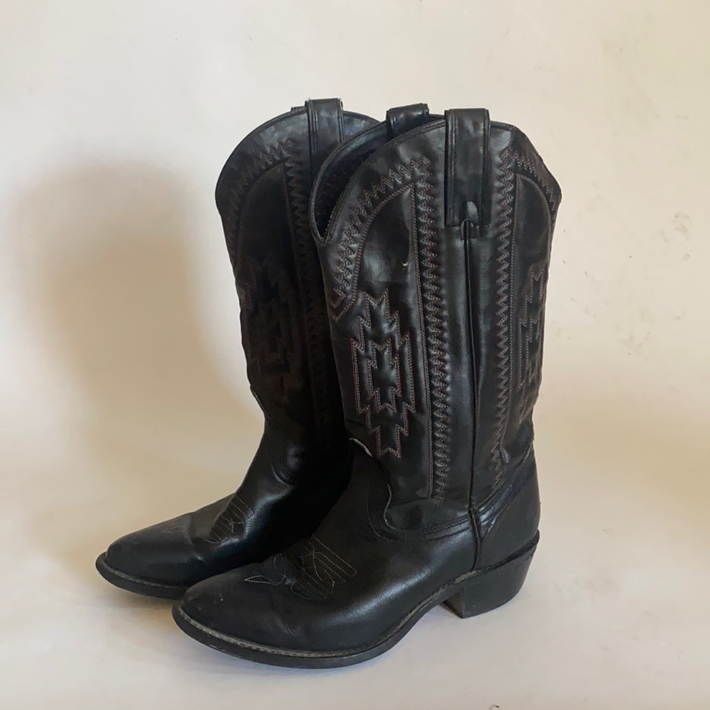 Black Cowboy Boots